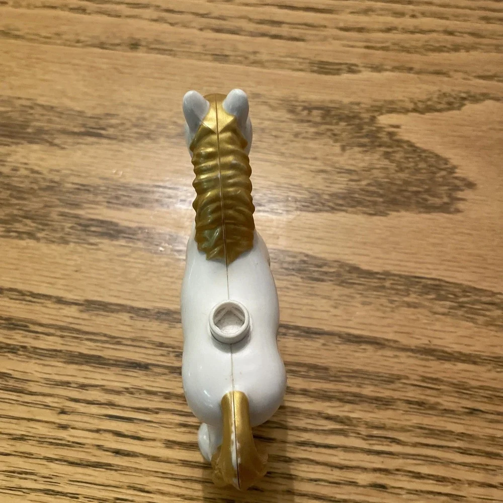 LEGO Duplo White Horse Replacement‎ Cinderella's Carriage 6153 Gold Mane & Tail